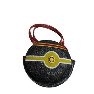 Nice Pokemon Poke' Ball Plush Carrier with Tag/Tomy Pokeman Ball Good Condition